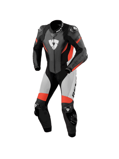 Macacão Revit Control Preto/Vermelho Neon