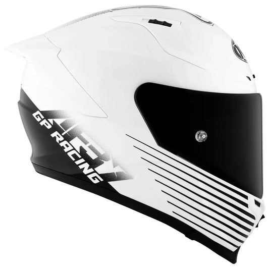 Capacete KYT Striker 2V Augusto Fernandez Branco e Preto