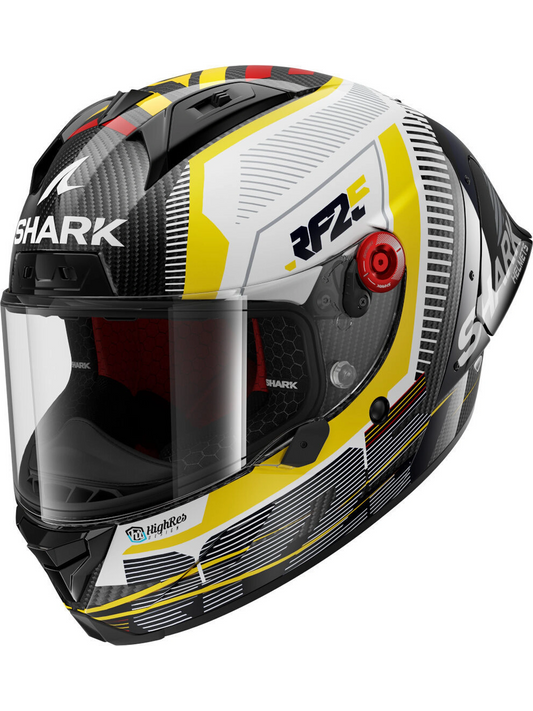 Capacete Shark Aeron-Gp Rep Raul Fernandez Signature (DWY)