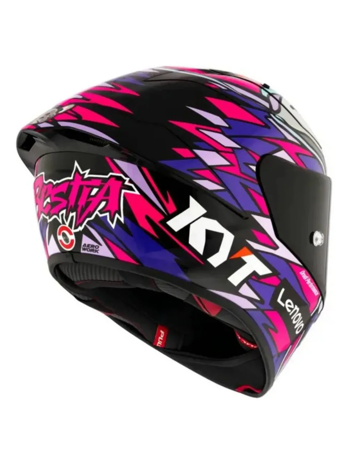 Capacete Kyt KX-1 Race Gp Bastianini Rep 2023