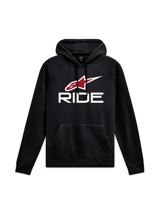 Moletom Alpinestars Ride 4.0 Hoodie Vermelho/Branco/Preto
