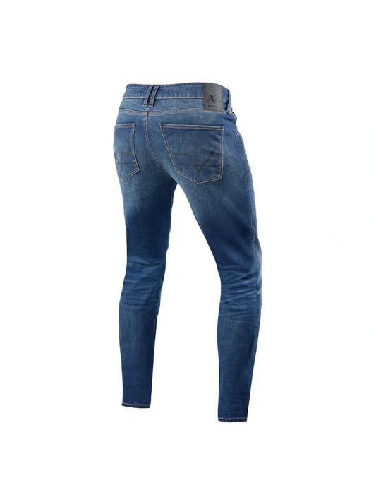 Calça Revit Jeans Carlin Sk Médio Azul L32