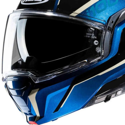 Capacete HJC I100 Lorix - Preto/Azul/Branco