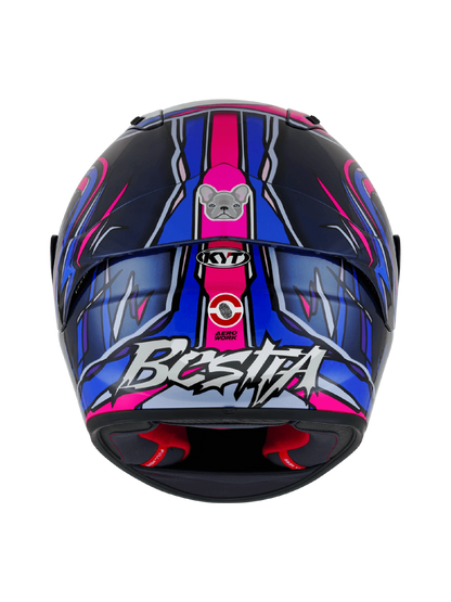 Capacete Kyt Nz Race Bastianini Replica