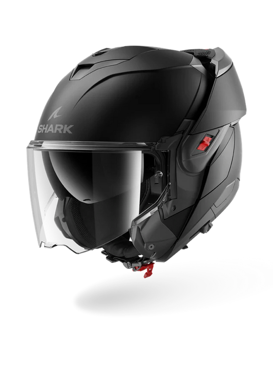Capacete Shark Oxo Blank Preto Fosco (KMA)