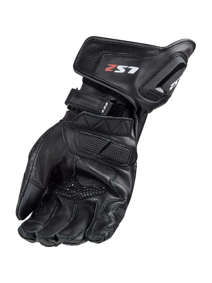 Luva LS2 Swift Racing Preto/Preto