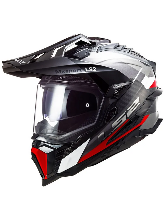 Capacete Ls2 Explorer C MX701 Frontier Tit/Red