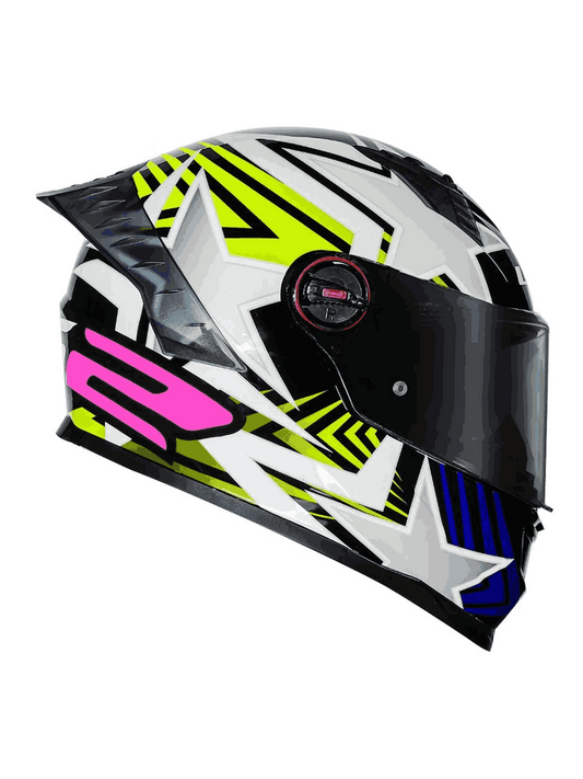 Capacete Ls2 FF358 Pro Estellar Preto/Amarelo