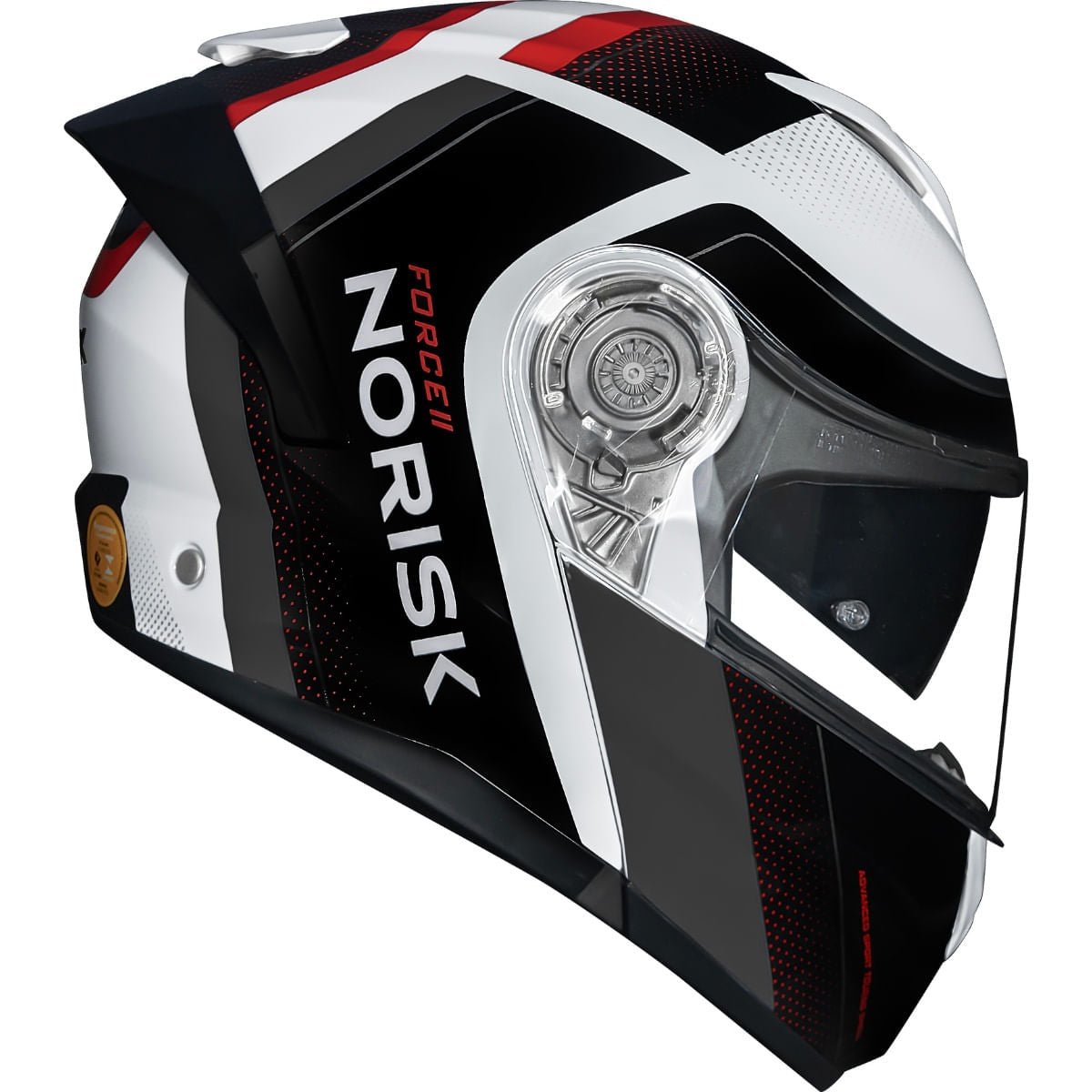 Capacete Norisk Force II Kore Prata