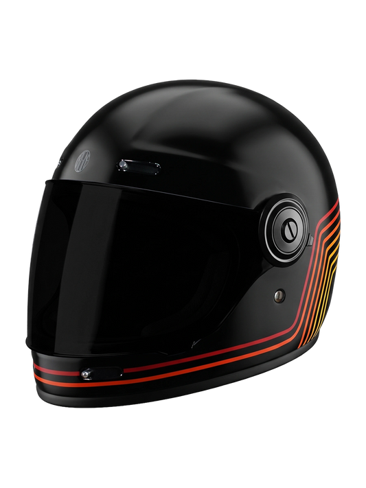 Capacete Origine Vega Sunrise Vermelho/Preto