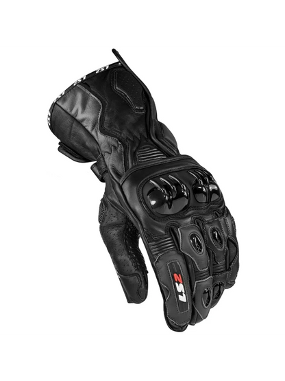Luva LS2 Swift Racing Preto/Preto