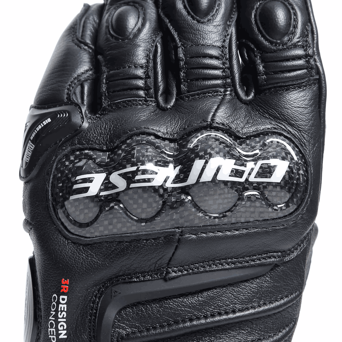 Luva Dainese Carbon 4 Longa Couro Preto