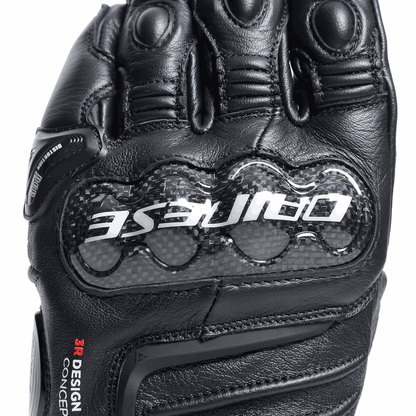 Luva Dainese Carbon 4 Longa Couro Preto