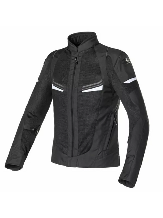 Jaqueta Clover Airjet-5 Verão Preto/Branco (N/B)