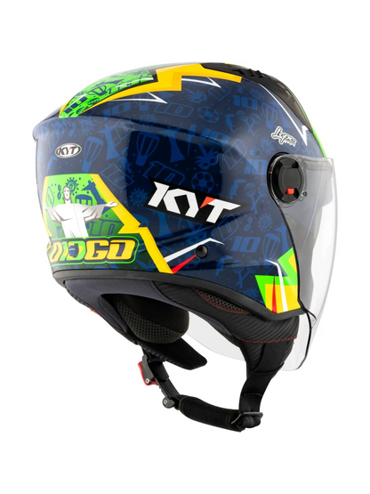 Capacete Kyt D-City Diogo Moreira 2024 Replica