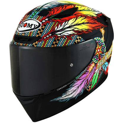 Capacete Suomy Track-1 Chieftain Preto Fosco