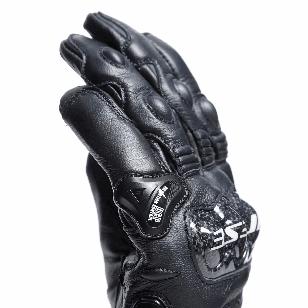 Luva Dainese Carbon 4 Longa Couro Preto