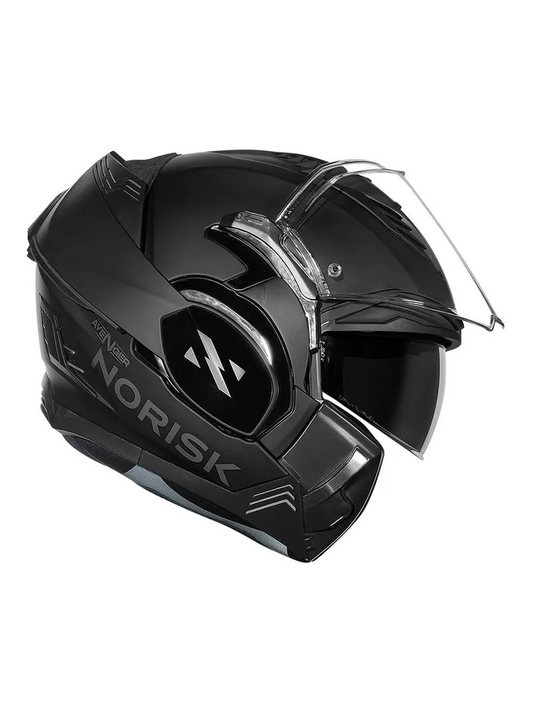 Capacete Norisk Avenger Monocolor Preto Fosco