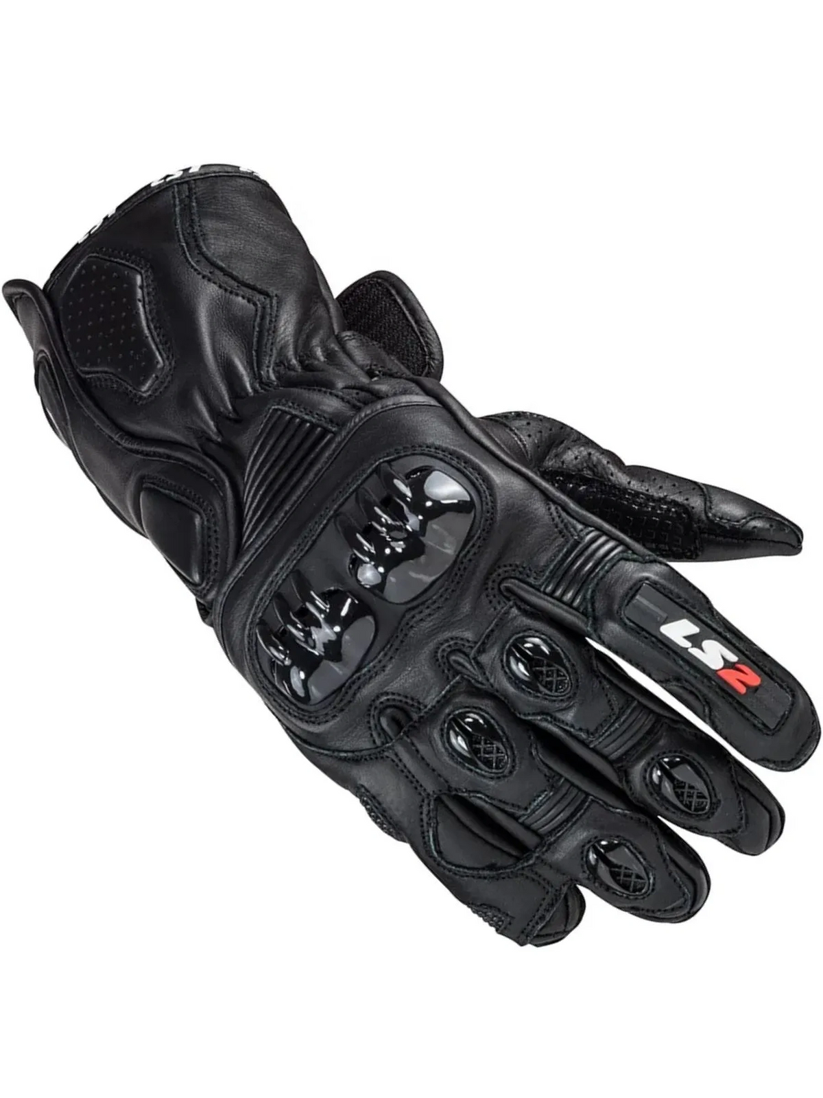Luva LS2 Swift Racing Preto/Preto