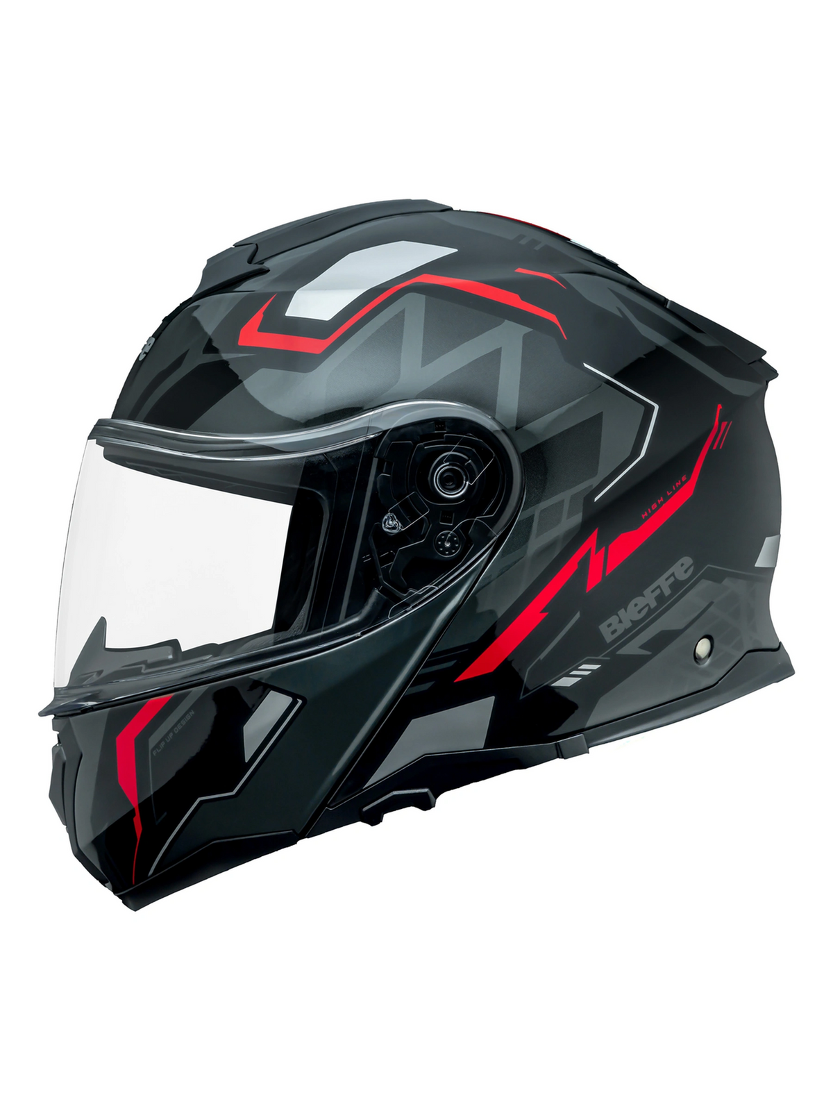 Capacete Bieffe B-Dynamic Attractie Preto e Vermelho