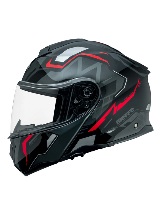 Capacete Bieffe B-Dynamic Attractie Preto e Vermelho