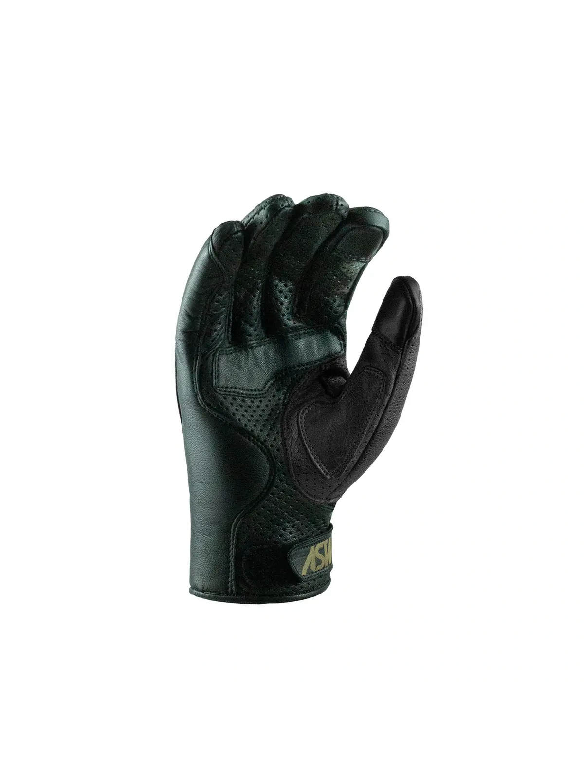 Luva Asw Couro Vintage Preto