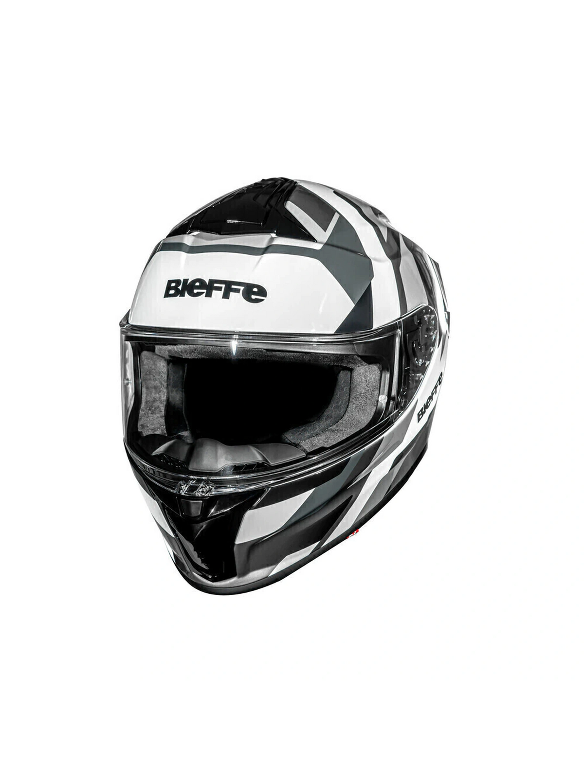 Capacete Bieffe B-Reaper Brave Branco/Prata