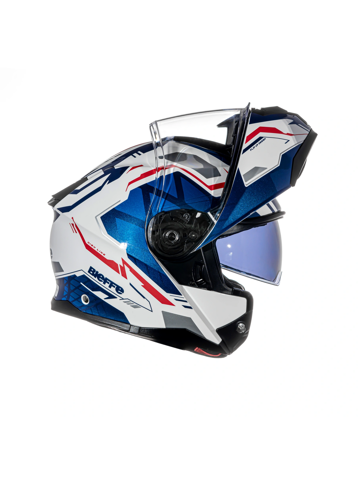 Capacete Bieffe B-Dynamic Attractie Branco e Azul
