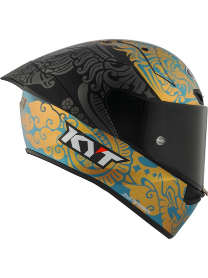 Capacete Kyt KX-1 Race Gp Bastianini Idn Rep 23 Fosco