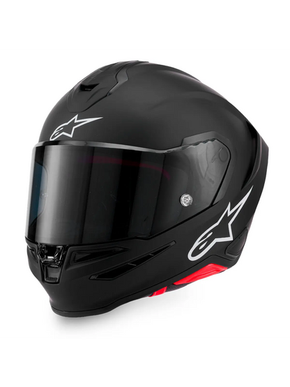Capacete Alpinestars Sr7 Solid Preto Fosco