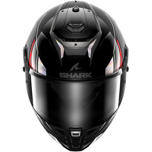 Capacete Shark Spartan RS Byrhon Preto Cinza e Vermelho (KIR)