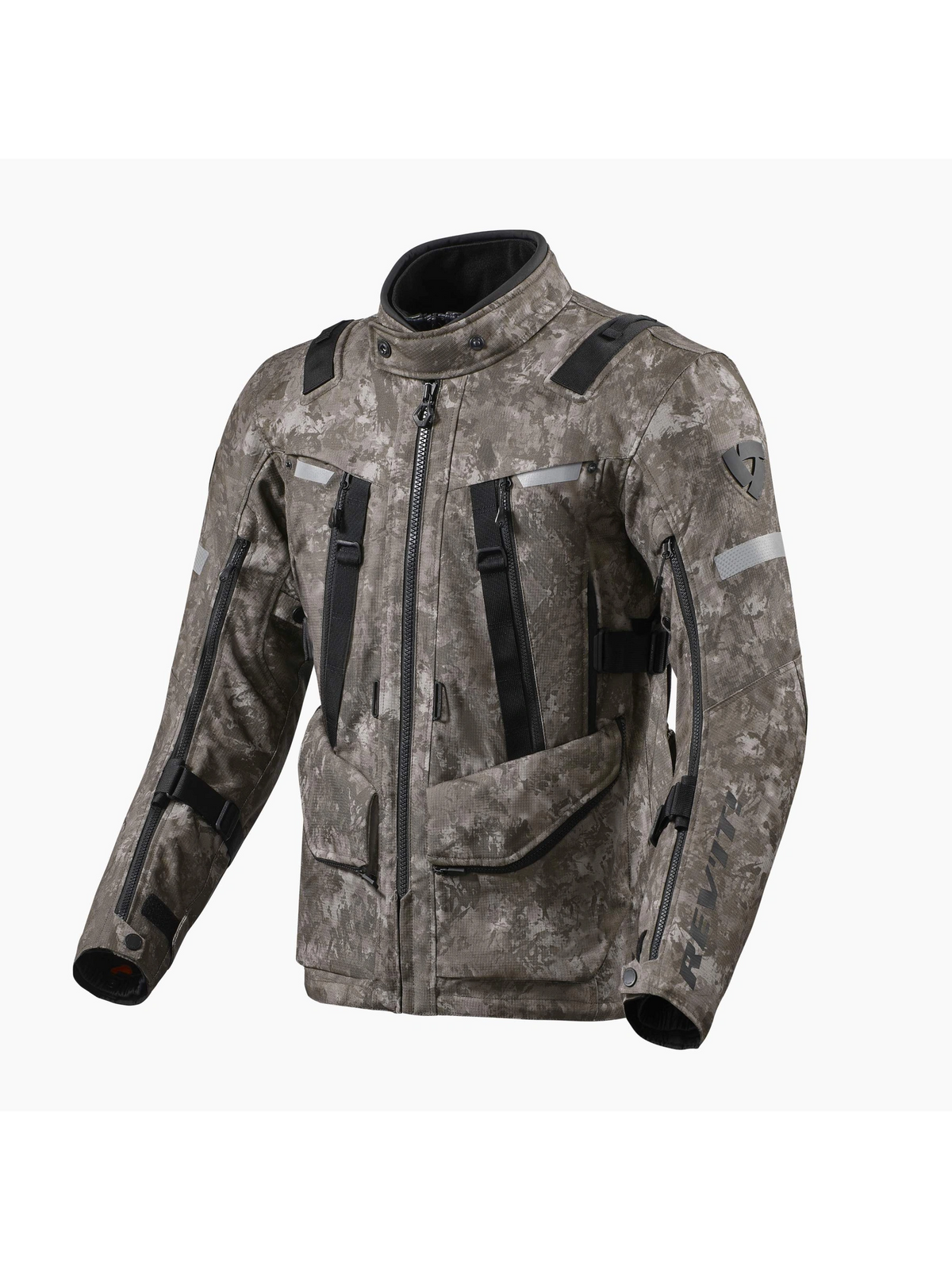 Jaqueta Revit Sand 4 Impermeável Camuflado Marrom