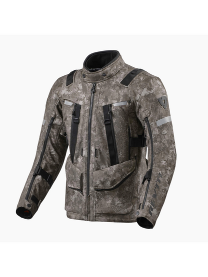 Jaqueta Revit Sand 4 Impermeável Camuflado Marrom