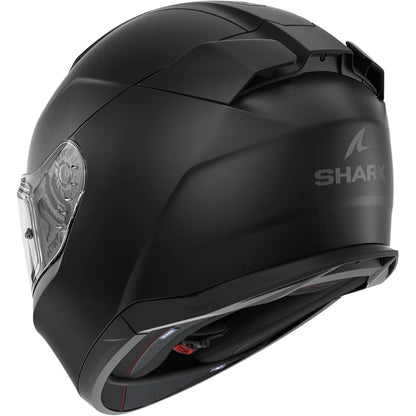 Capacete Shark D-Skwal 3 Blank SP Preto Fosco (Matt KMA)