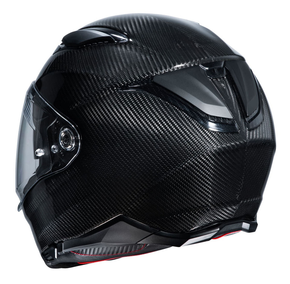 Capacete Hjc F70 Solido Carbono Preto
