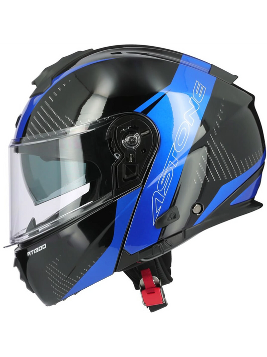 Capacete Astone RT1300F Preto/Azul