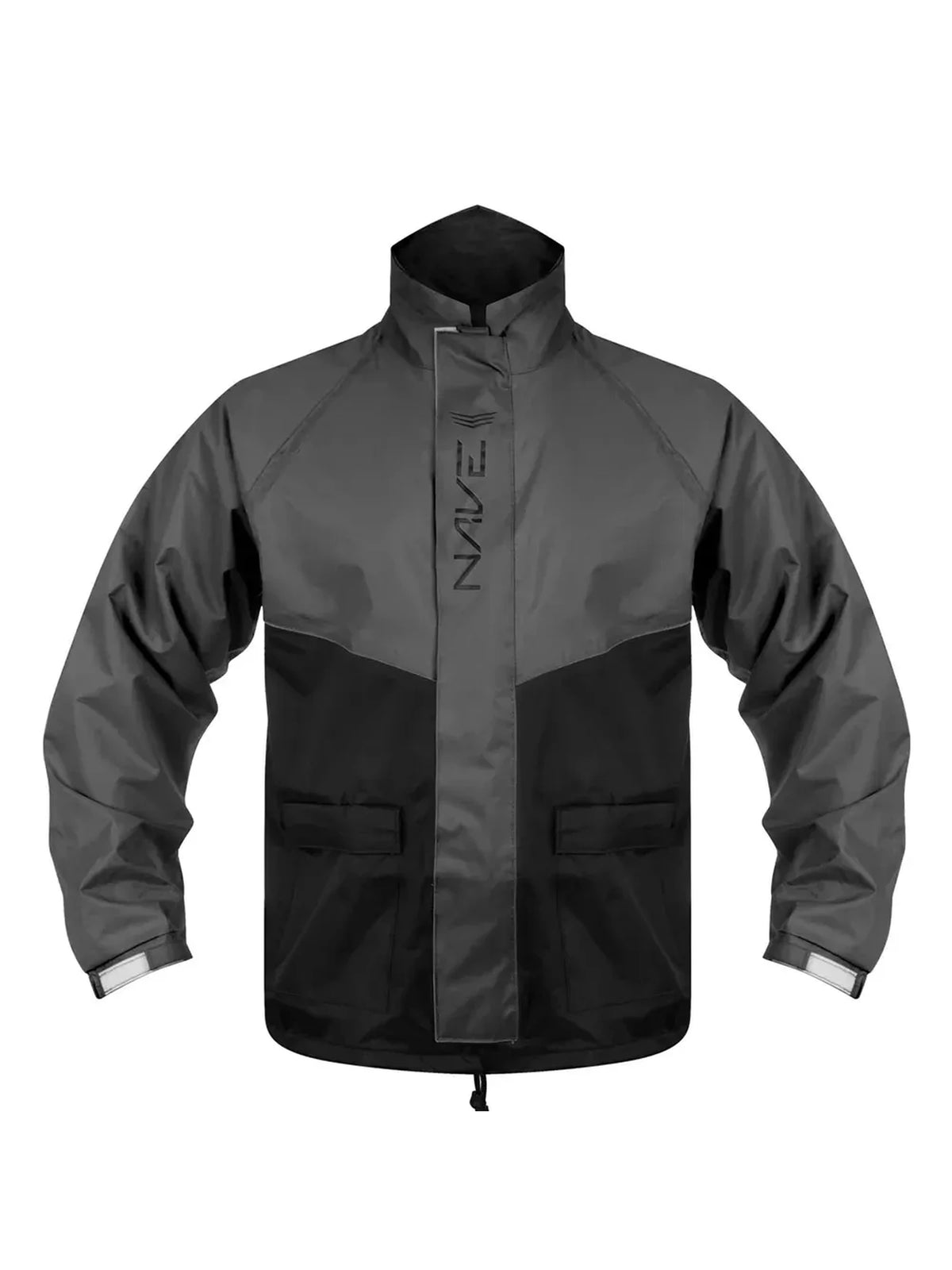 Capa de chuva Nave Titanium Preto/Chumbo