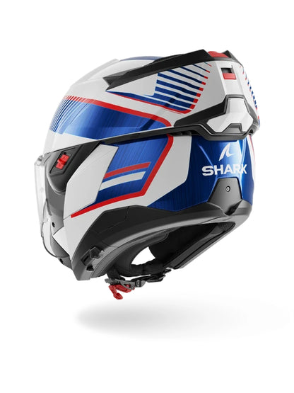 Capacete Shark Oxo Sikter Branco/Azul (WUB)