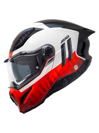 Capacete Axxis Ghostfighter Sv Grid Vermelho C5