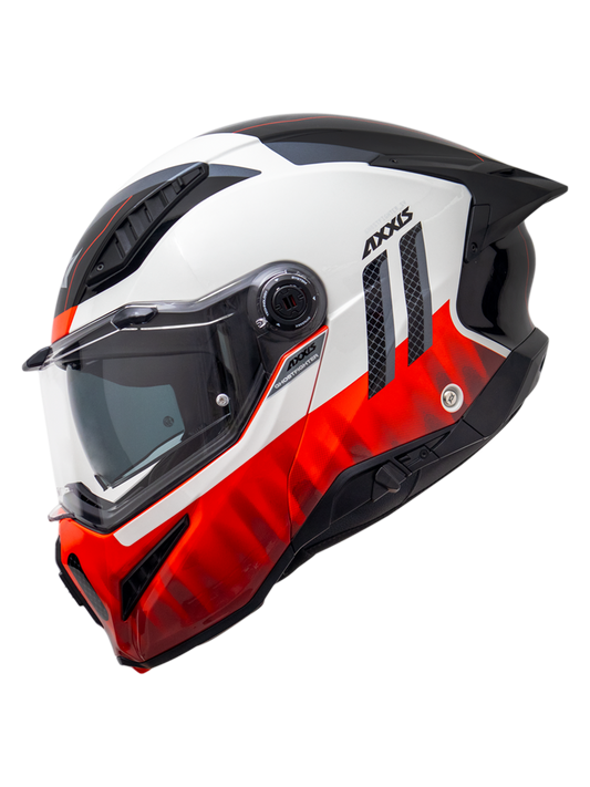 Capacete Axxis Ghostfighter Sv Grid Vermelho C5
