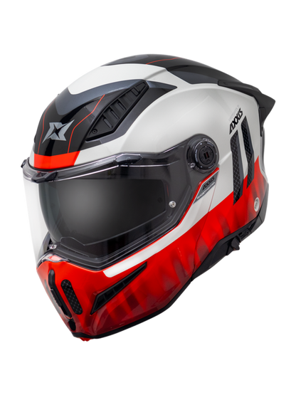 Capacete Axxis Ghostfighter Sv Grid Vermelho C5