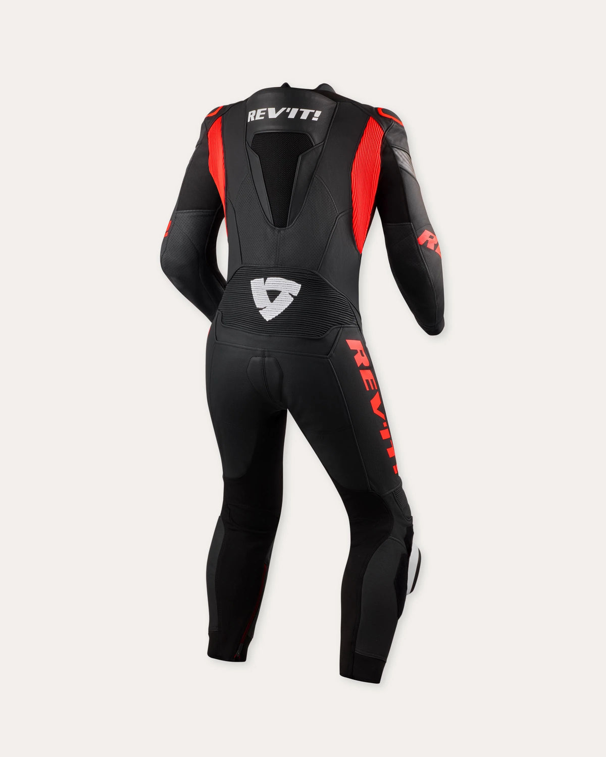 Macacão Revit One Piece Argon 3 Preto/Vermelho Neon