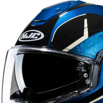 Capacete HJC I100 Lorix - Preto/Azul/Branco