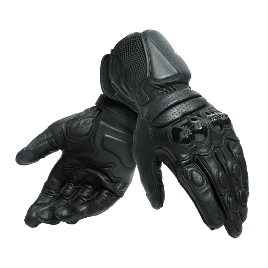 Luva Dainese Impeto D-Dry Impermeavel Preto e Ebano