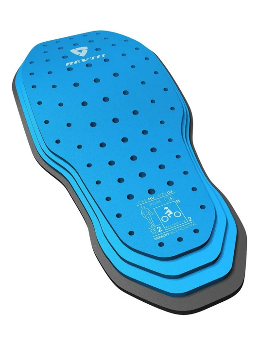 Protetor De Coluna Revit Seesoft Rv Black-Blue