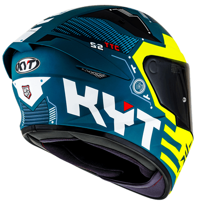 Capacete Kyt Tt Course Fuselage Amarelo