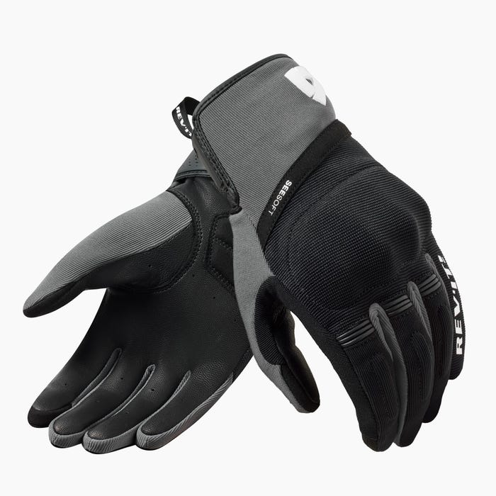 Luva Revit Mosca 2 Impermeável Preto Cinza