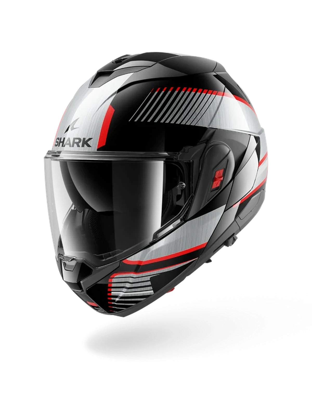 Capacete Shark Oxo Sikter Preto/Prata (KUS)