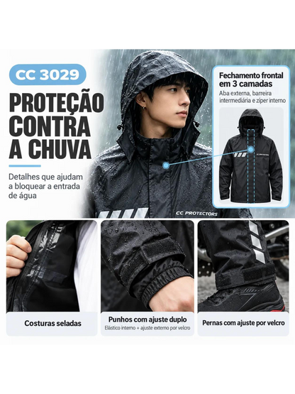 Capa De Chuva Cc Protectors Preta (3029)