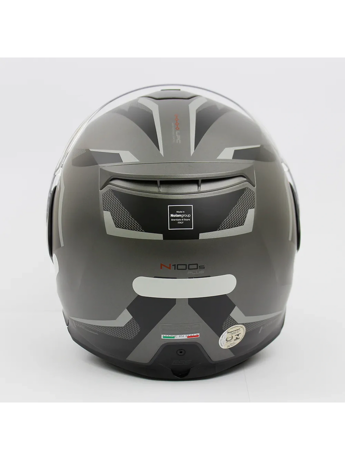 Capacete Nolan N100-5 Plus Overland Cinza/Preto Fosco (31)